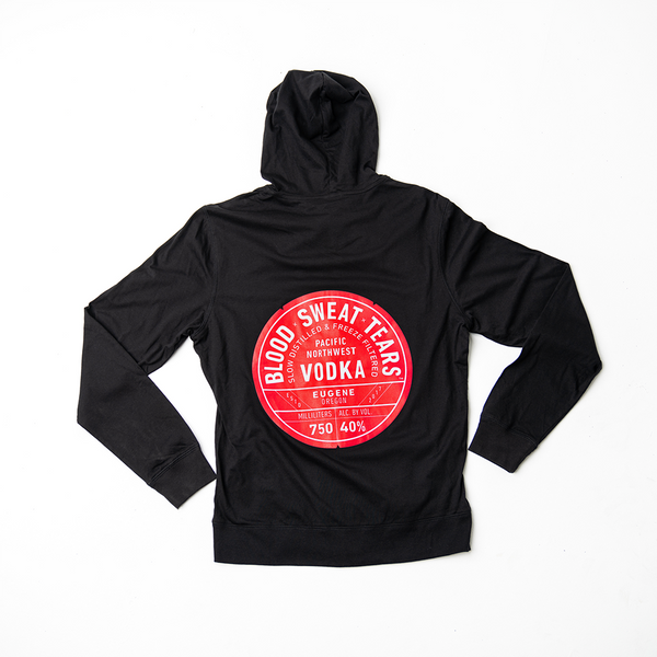 Hooded Sweatshirt - Men's - Wolf Spirit Distillery