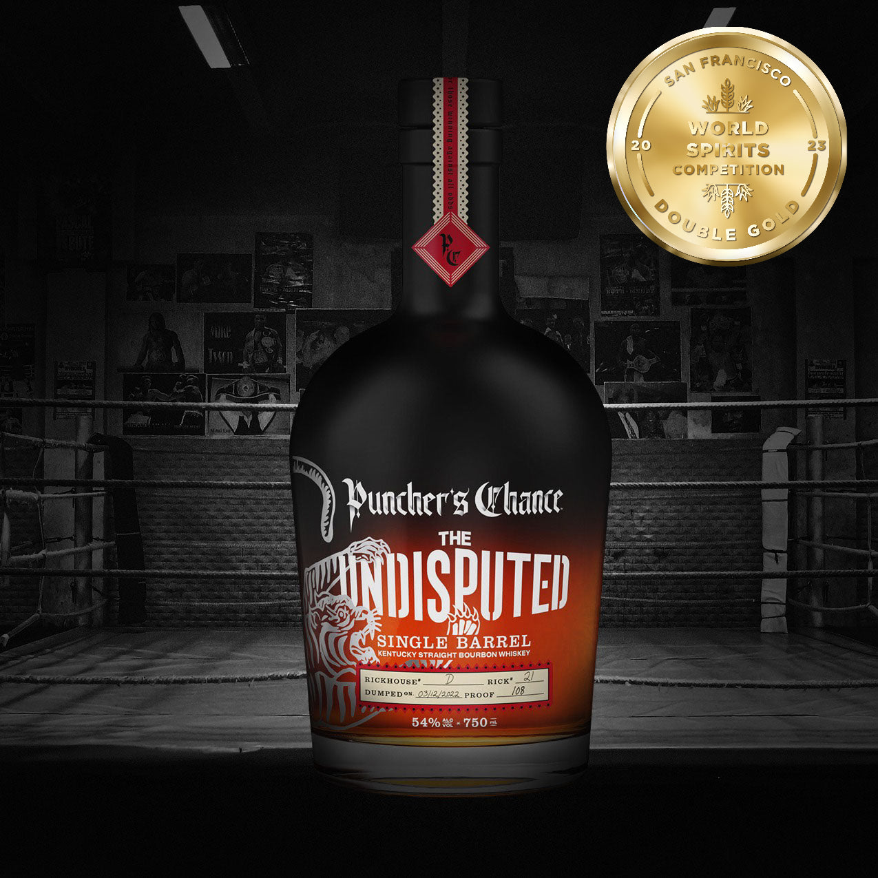 Puncher’s Chance Bourbon The UNDISPUTED Wolf Spirit Distillery